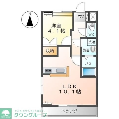 物件間取画像