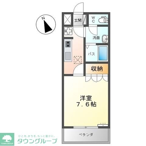 クリザンティームの物件間取画像