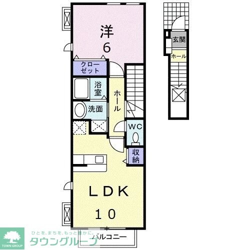 デスパシオＢの物件間取画像