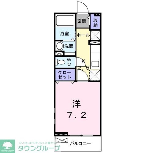 メゾン　ドゥ　ソレイユの物件間取画像