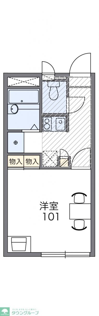 物件間取画像
