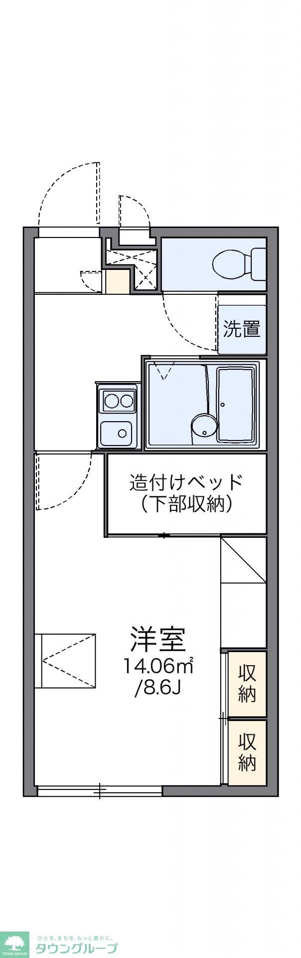 物件間取画像
