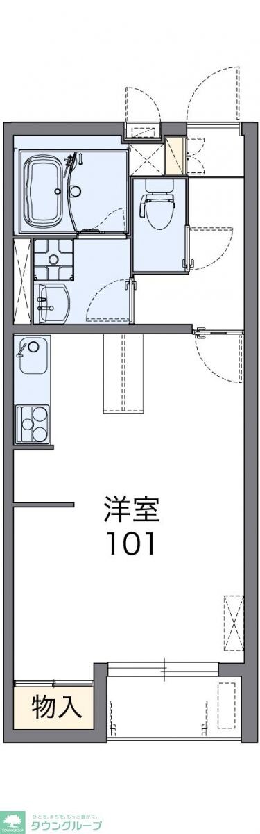 レオネクスト神保原　４３２５６の物件間取画像