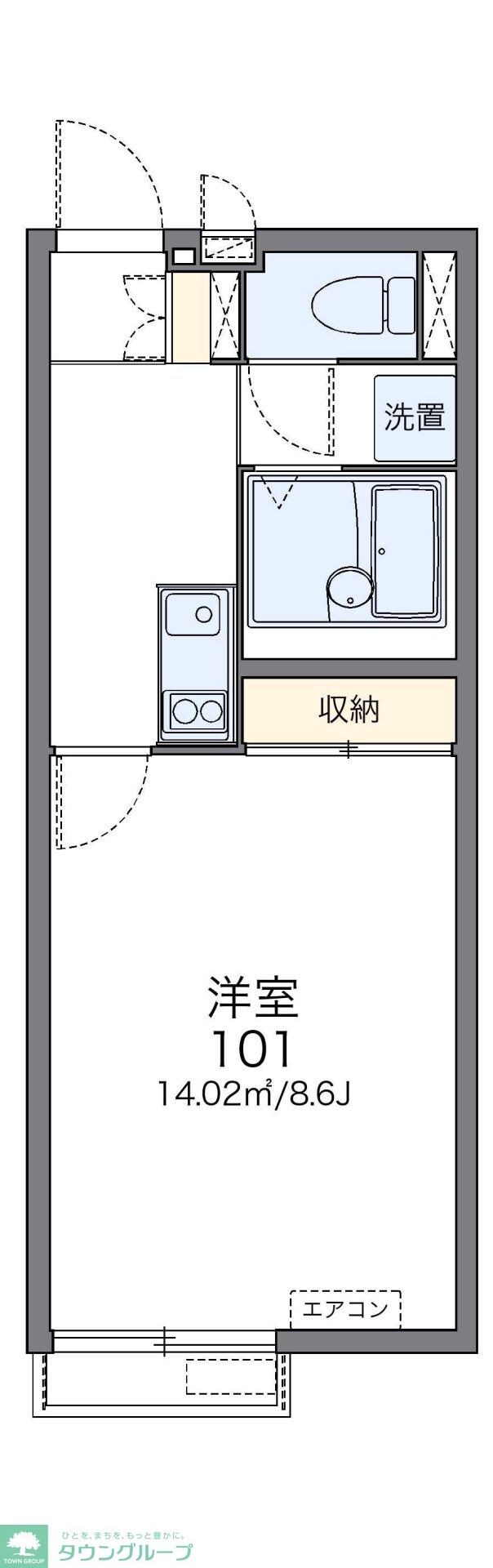 物件間取画像