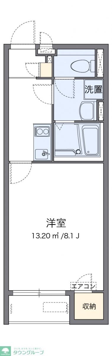 物件間取画像