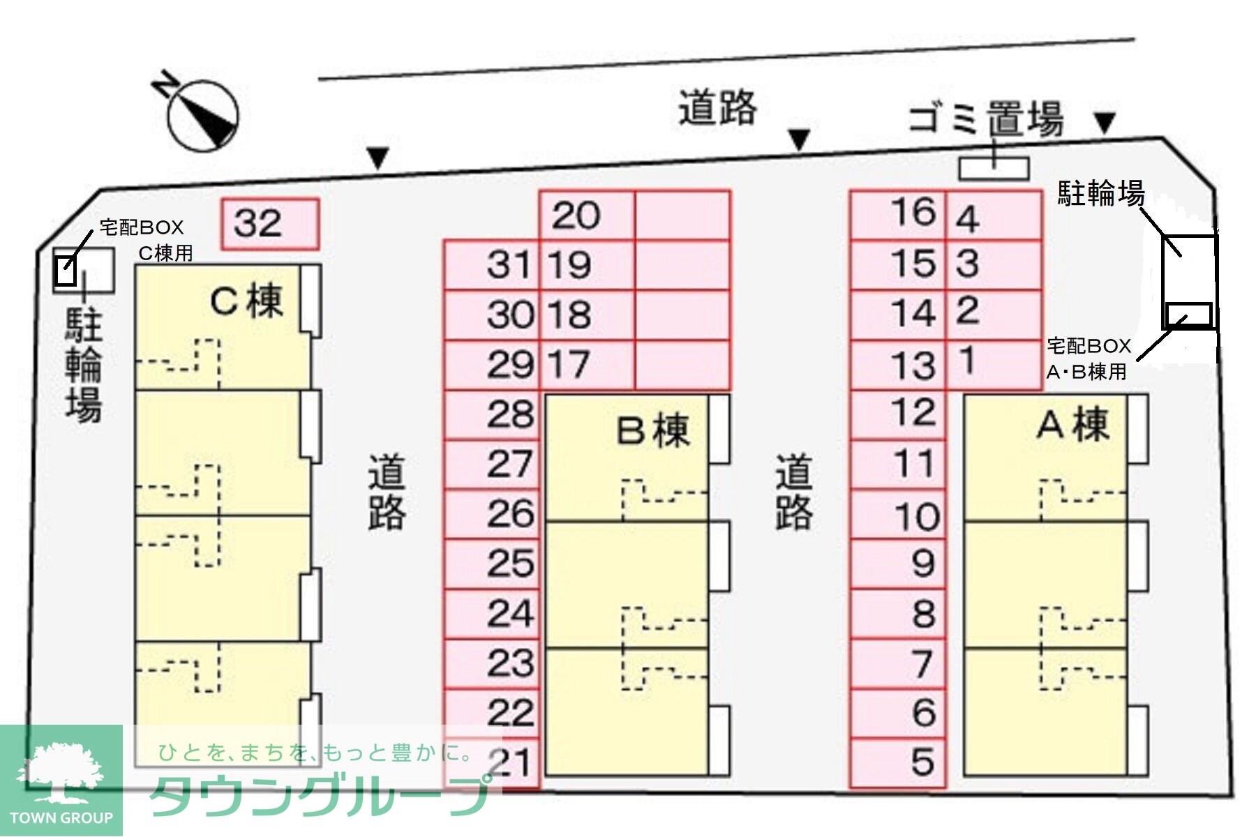 ハント・ポント　Ｂの物件内観写真