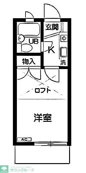 物件間取画像