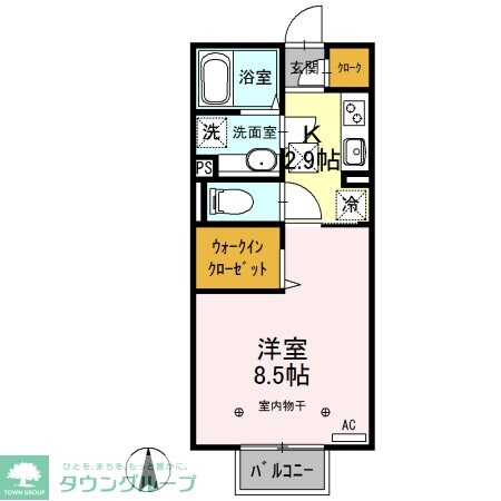 サニーウェルの物件間取画像