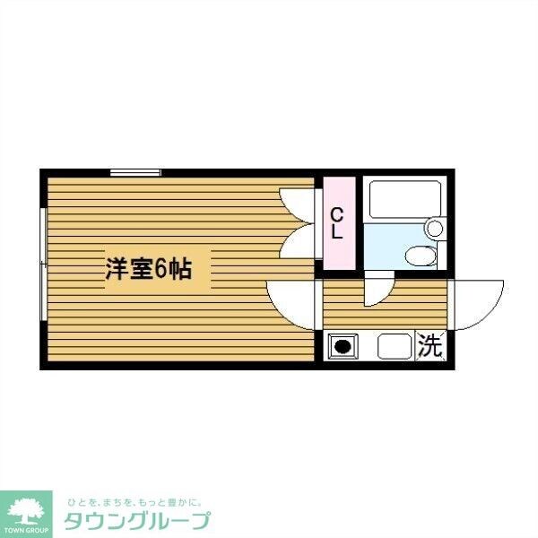 グリーンハイツの物件間取画像