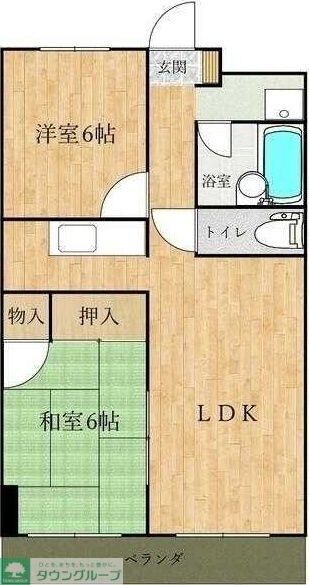物件間取画像