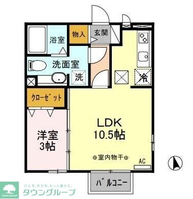 ルリエールの物件間取画像