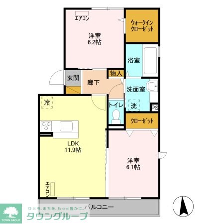 マ・メゾン　IIの物件間取画像
