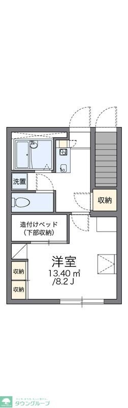 レオパレスルミエールの物件間取画像