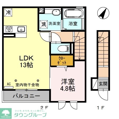 アルエット-Alouette-の物件間取画像