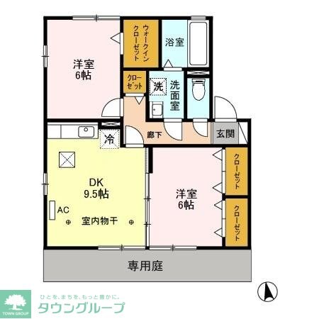 セルバ　Ａの物件間取画像