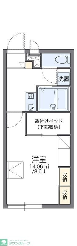 物件間取画像