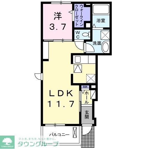 ストーリアIIの物件間取画像
