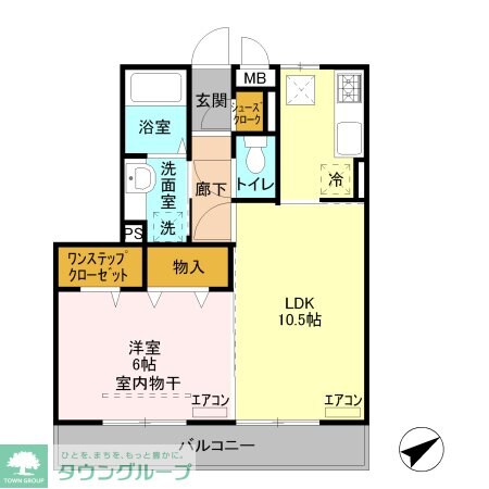 ハイグレードみずほ野の物件間取画像
