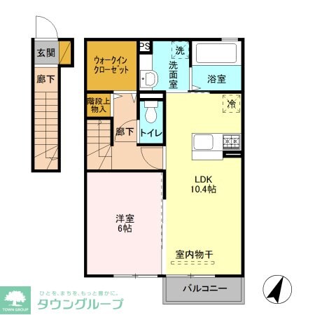 プティエタンの物件間取画像