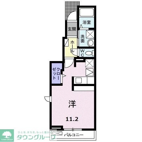 サウス　コートの物件間取画像