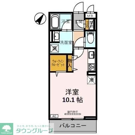 物件間取画像