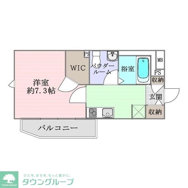 シュラインの物件間取画像