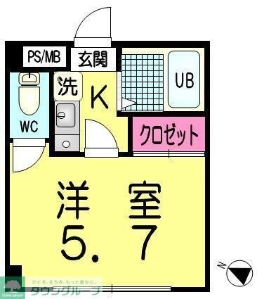 物件間取画像