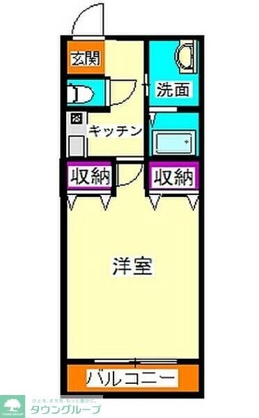 物件間取画像