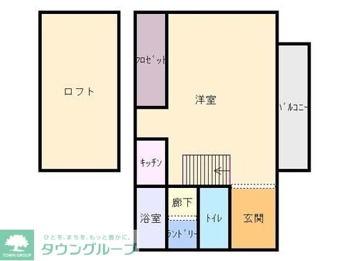 ビションハウスの物件間取画像