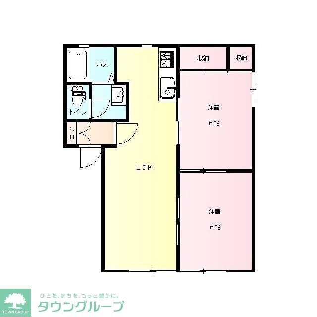 マーブル　Ｂの物件間取画像