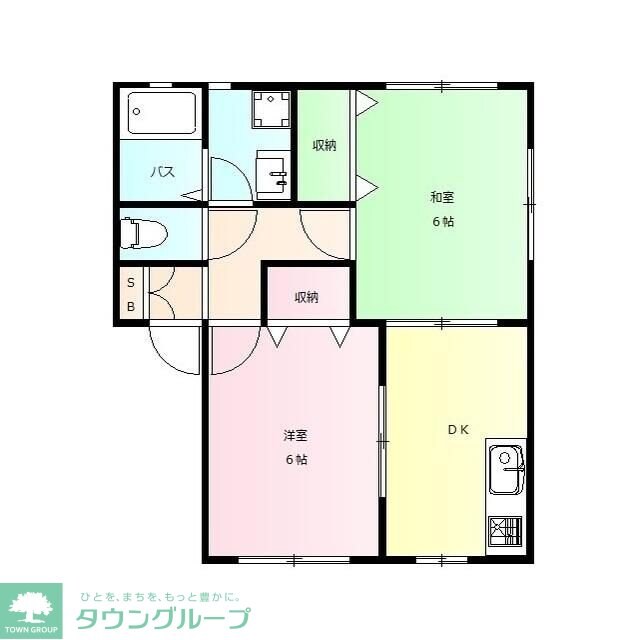 ドミトリー蒼海　Ａの物件間取画像