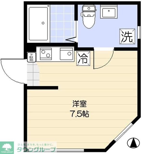 ユニヴェール西新井の物件間取画像