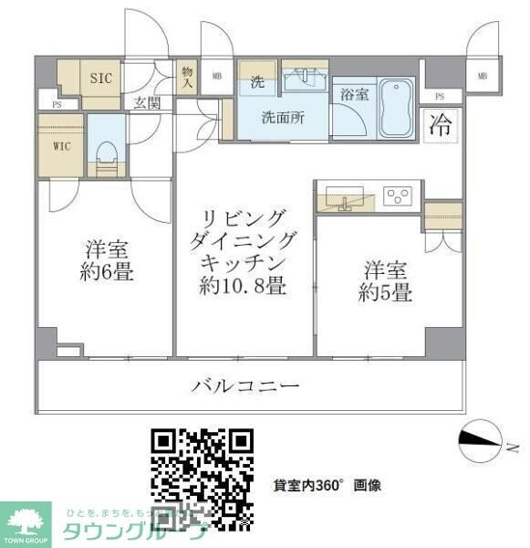 ＣＯＣＯ－ＣＨＩＬＬ　ＫＡＭＥＡＲＩの物件間取画像