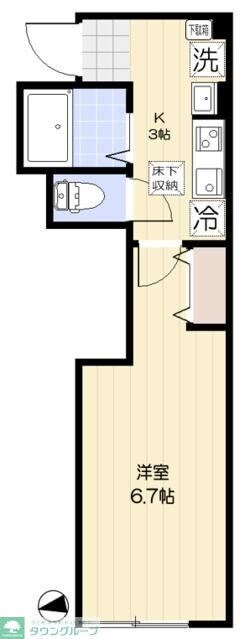 エクセラン舎人Iの物件間取画像
