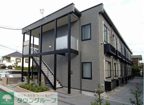 レオパレスサンライズ竹の塚の物件外観写真