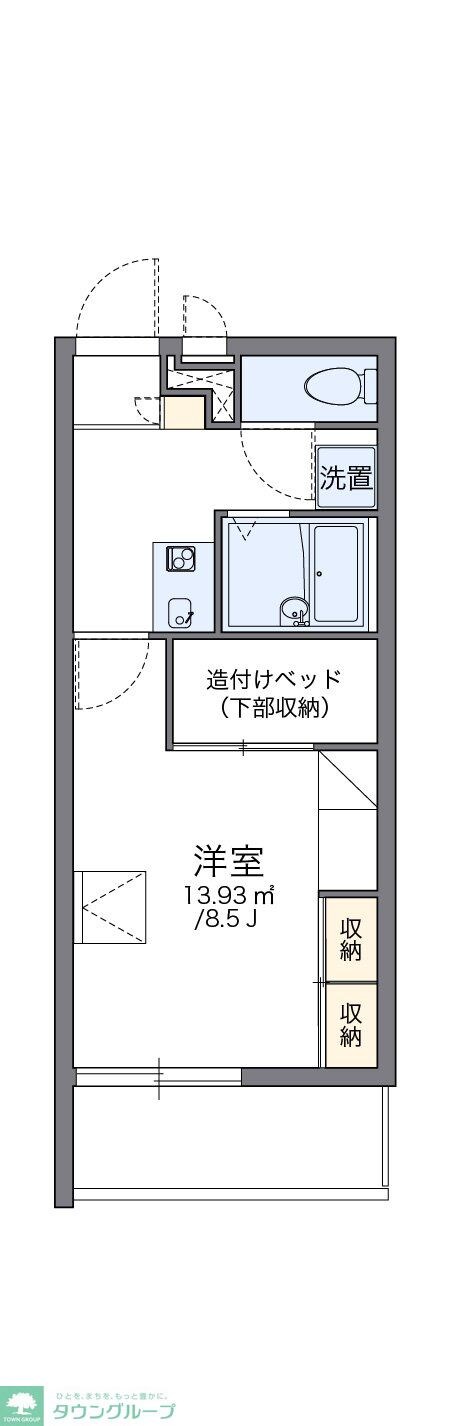 物件間取画像