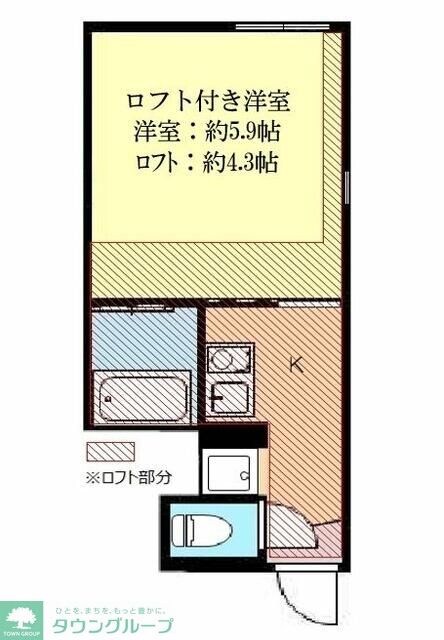 ル・レーヴ亀有の物件間取画像