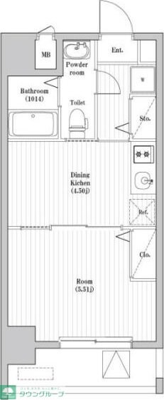 ペアパレス六町2号館の物件内観写真