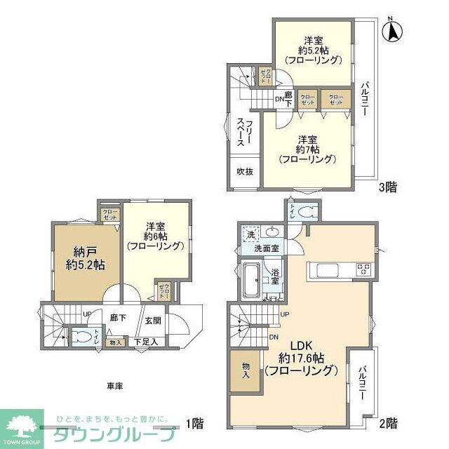 Kolet西新井栄町#02の物件間取画像