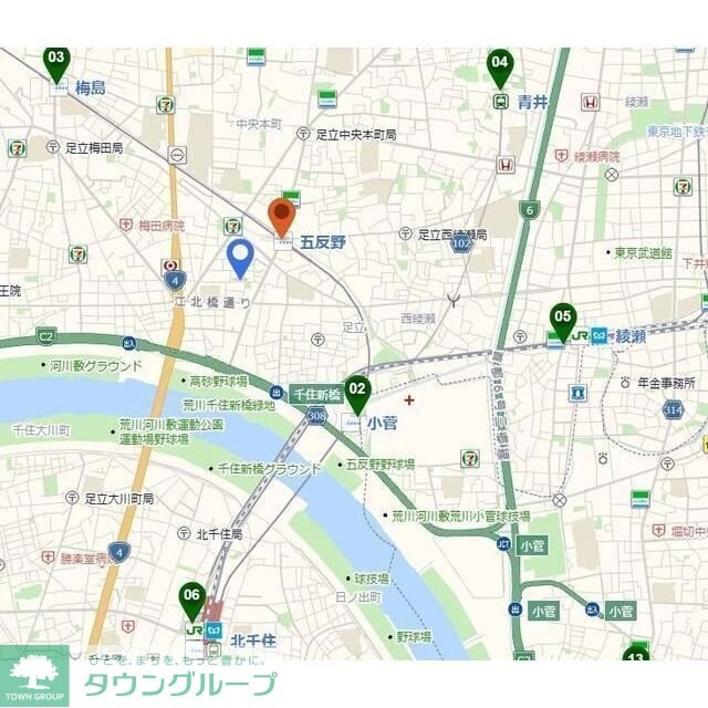 エクセラン五反野の物件内観写真