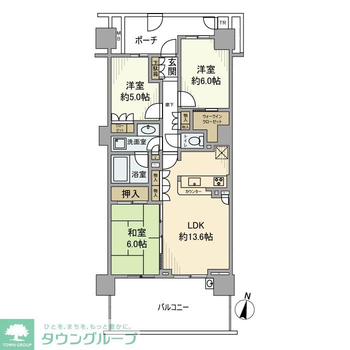 ヴィークステージ北千住イーストレジデンスの物件間取画像