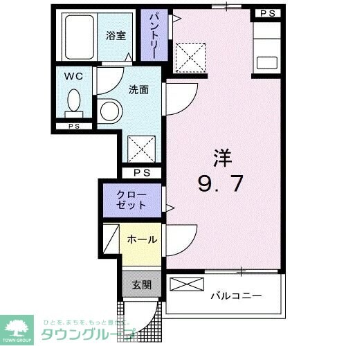 シャン　ド　フルールの物件内観写真