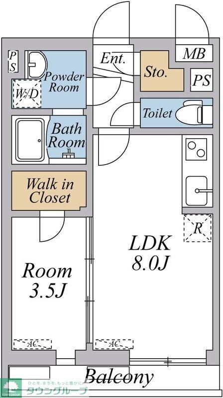 リブリ・北綾瀬の物件間取画像
