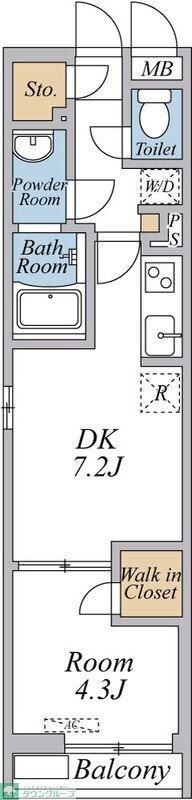 リブリ・北綾瀬の物件間取画像
