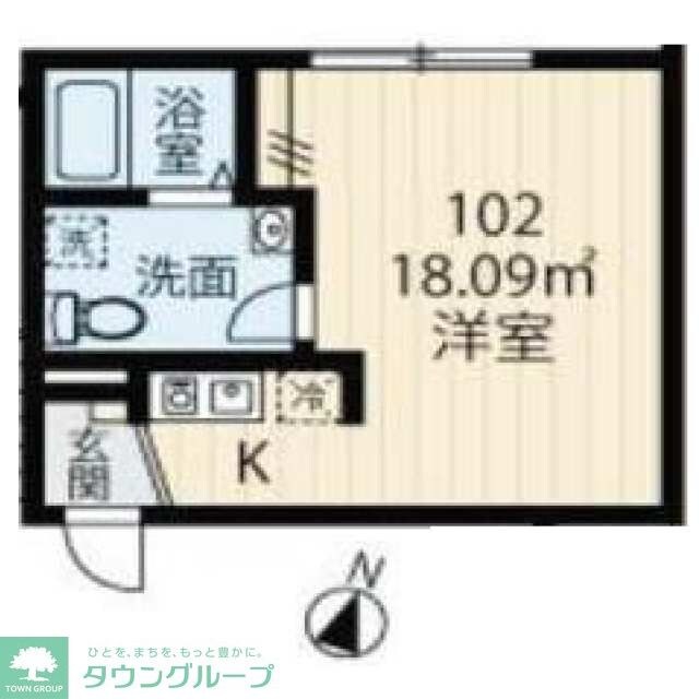 ＨＡＳＡＩ　ＢＵＩＬＤＩＮＧ　北千住の物件間取画像