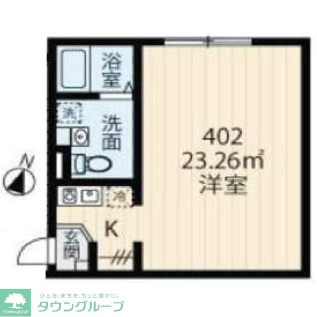 ＨＡＳＡＩ　ＢＵＩＬＤＩＮＧ　北千住の物件間取画像