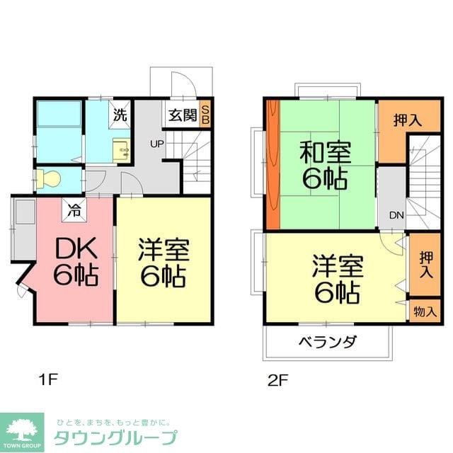 テラスアゼリアの物件間取画像