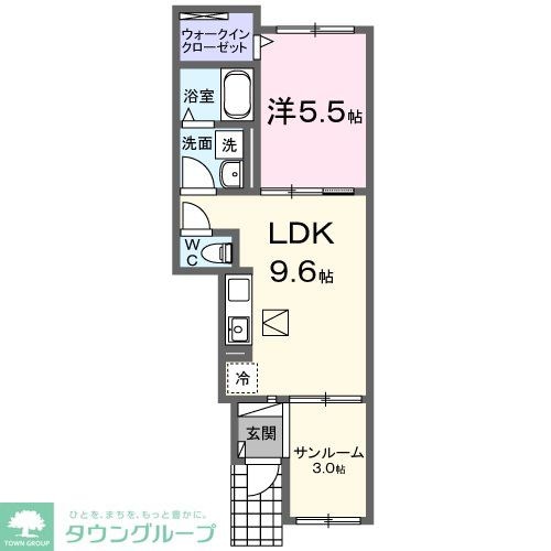 エスペランサ　一之宮の物件間取画像