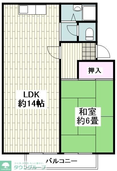 メゾン東海岸の物件間取画像