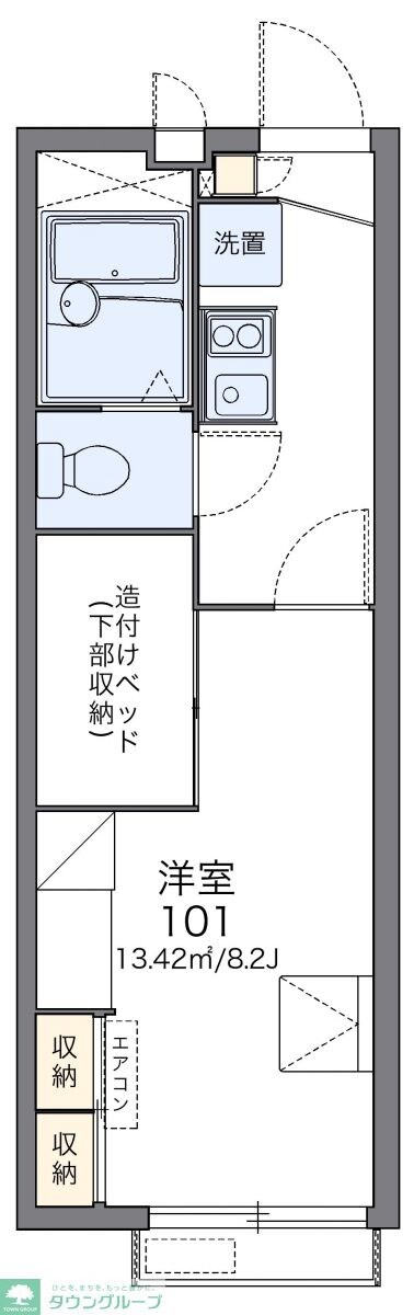 物件間取画像